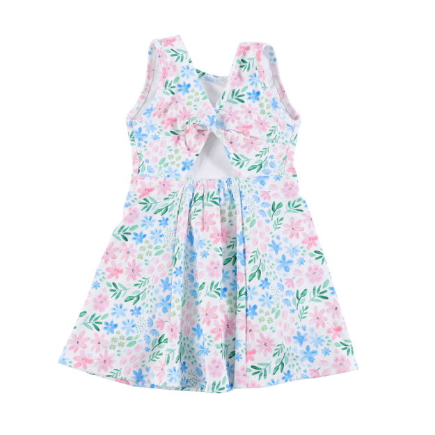 Ditsy Floral Athletic Dress