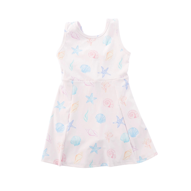 Coastal Seashell Athletic Dress