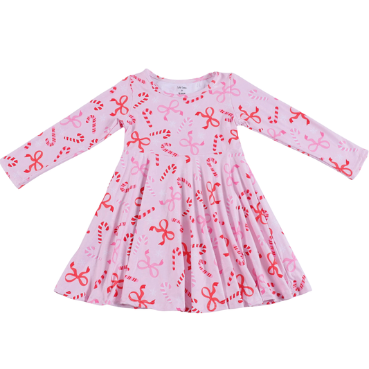Candy Cane Twirl Dress