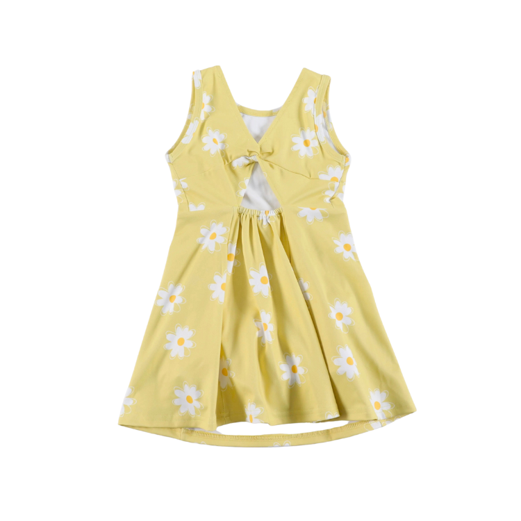 Retro Daisy Athletic Dress