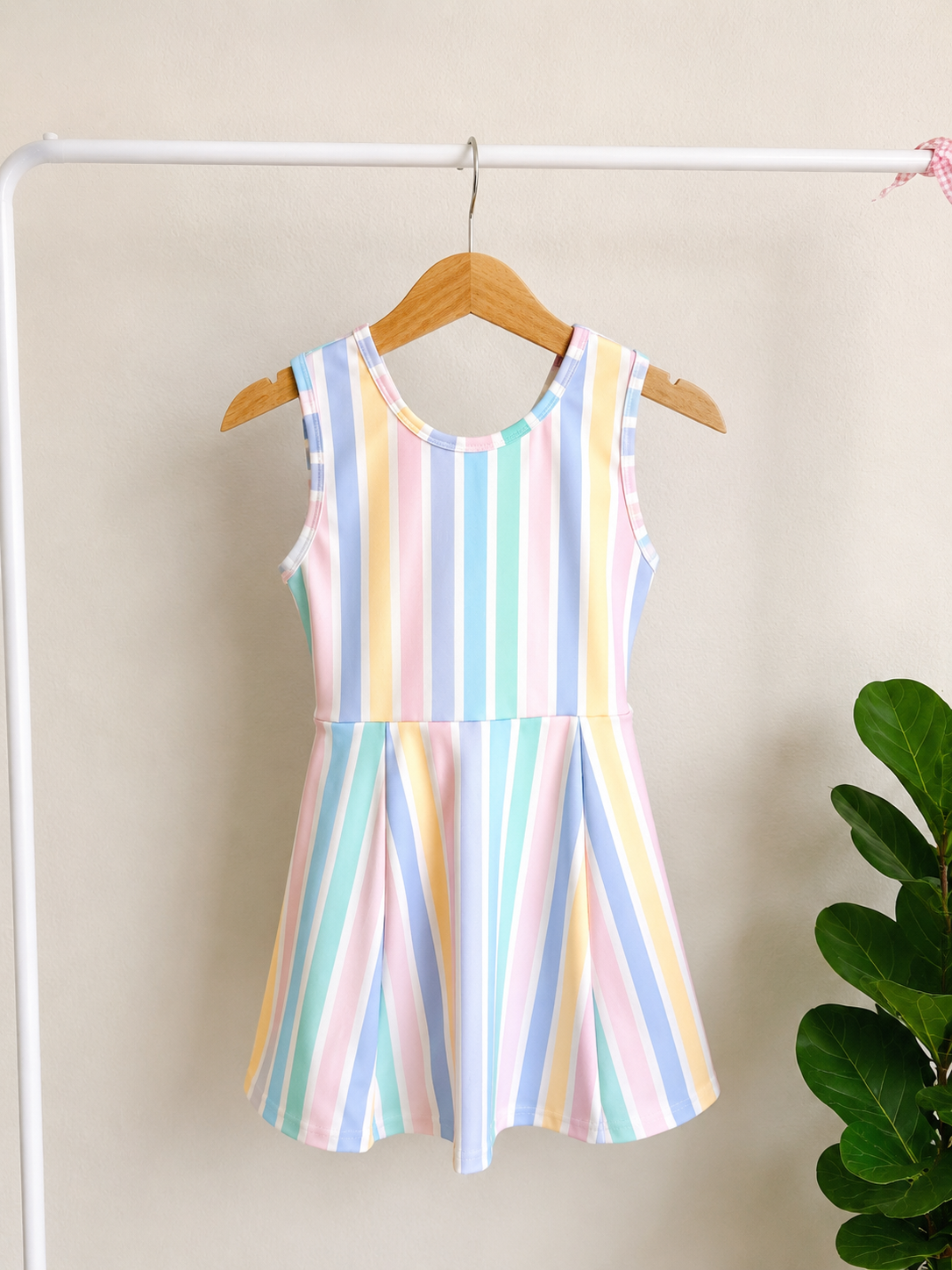 Sorbet Stripes Athletic Dress