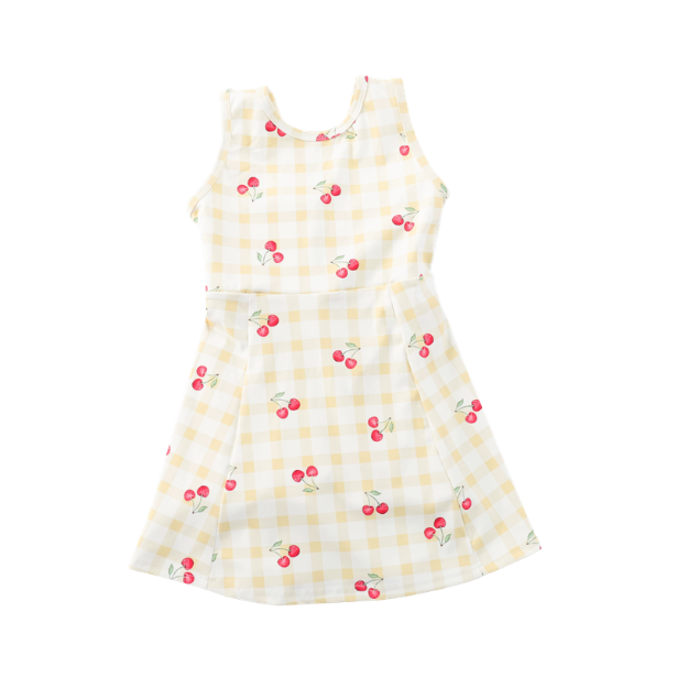Golden Cherry Athletic Dress