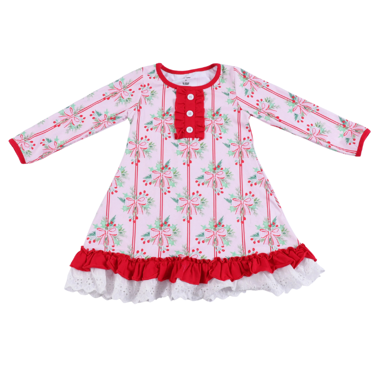 Holly Bows Nightgown