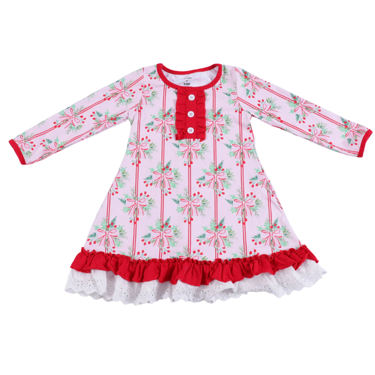 Holly Bows Nightgown