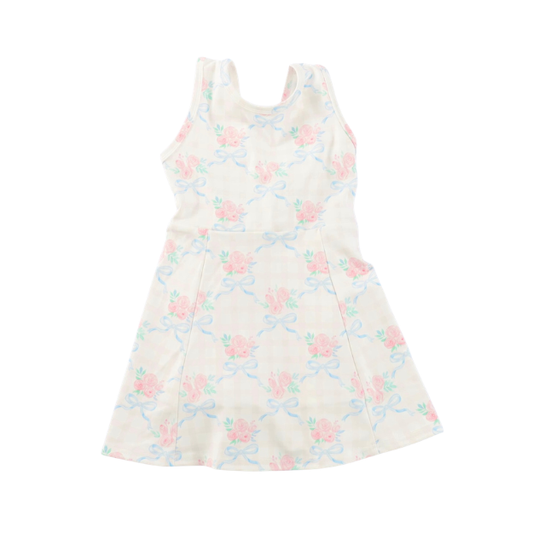 Blushing Meadow Athletic Dress