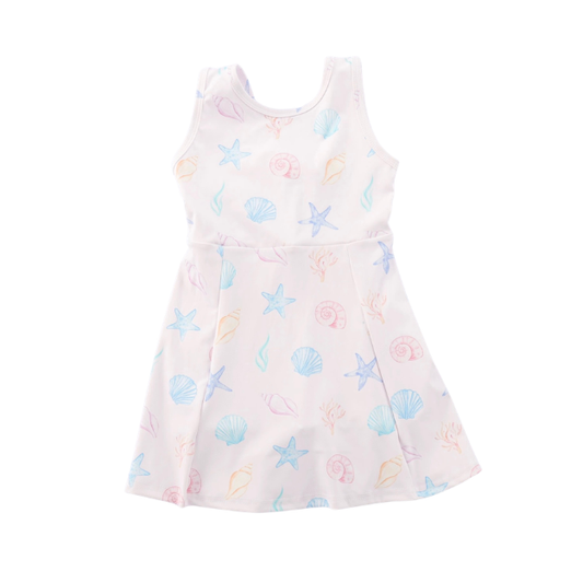 Coastal Seashell Athletic Dress