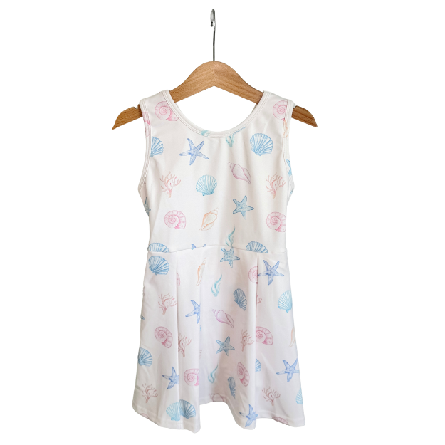 Coastal Seashell Athletic Dress