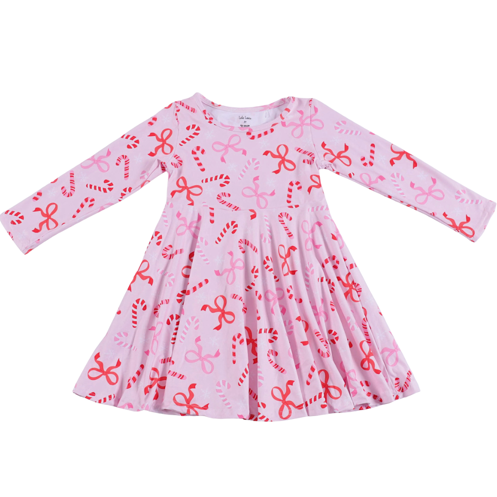 Candy Cane Twirl Dress