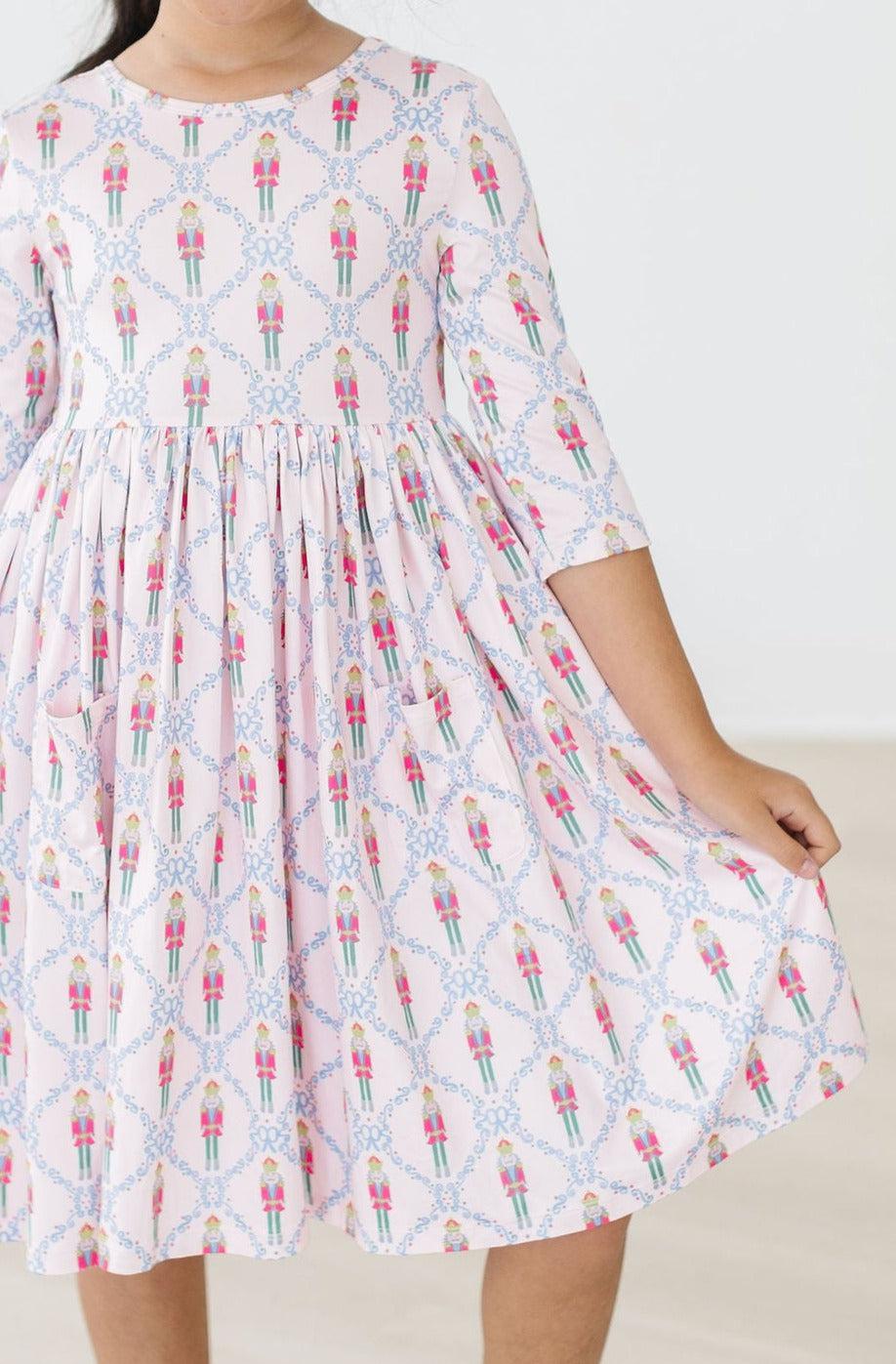 Nutcracker Pocket Twirl Dress