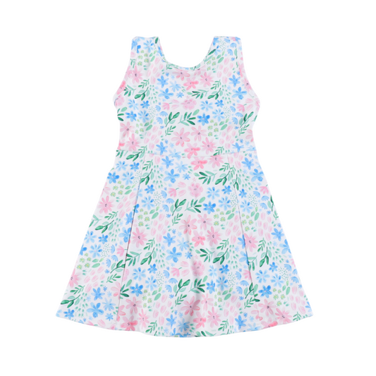 Ditsy Floral Athletic Dress
