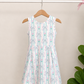 Pastel Petals Athletic Dress