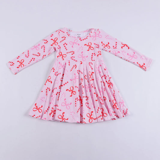 Candy Cane Twirl Dress
