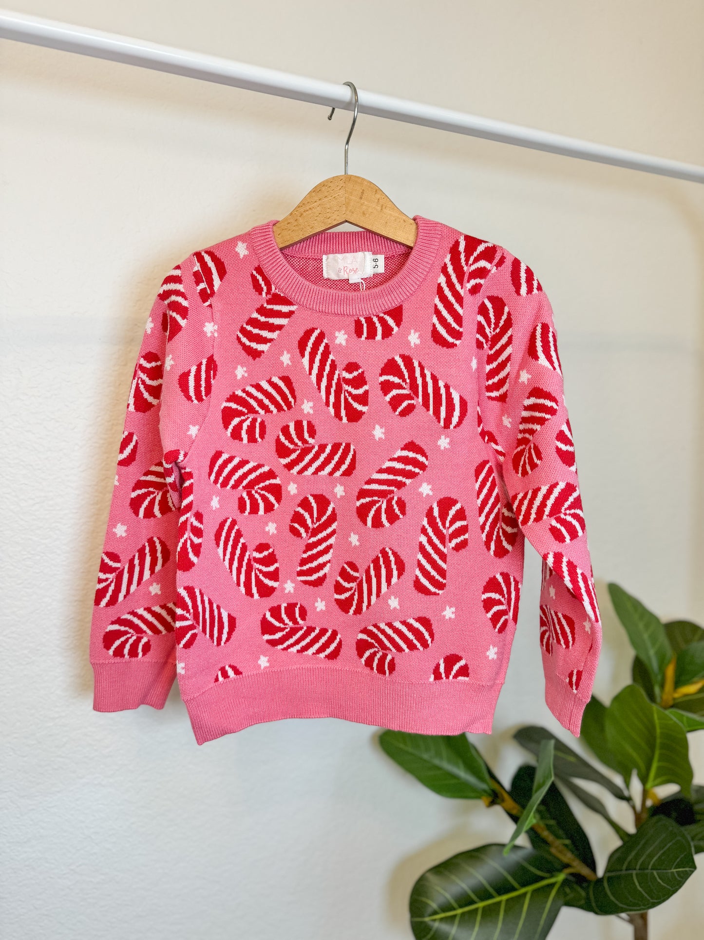 Candy Cane Sweater