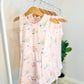 Blush Floral Athletic Dress