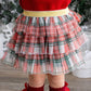 Christmas Plaid Tiered Tutu